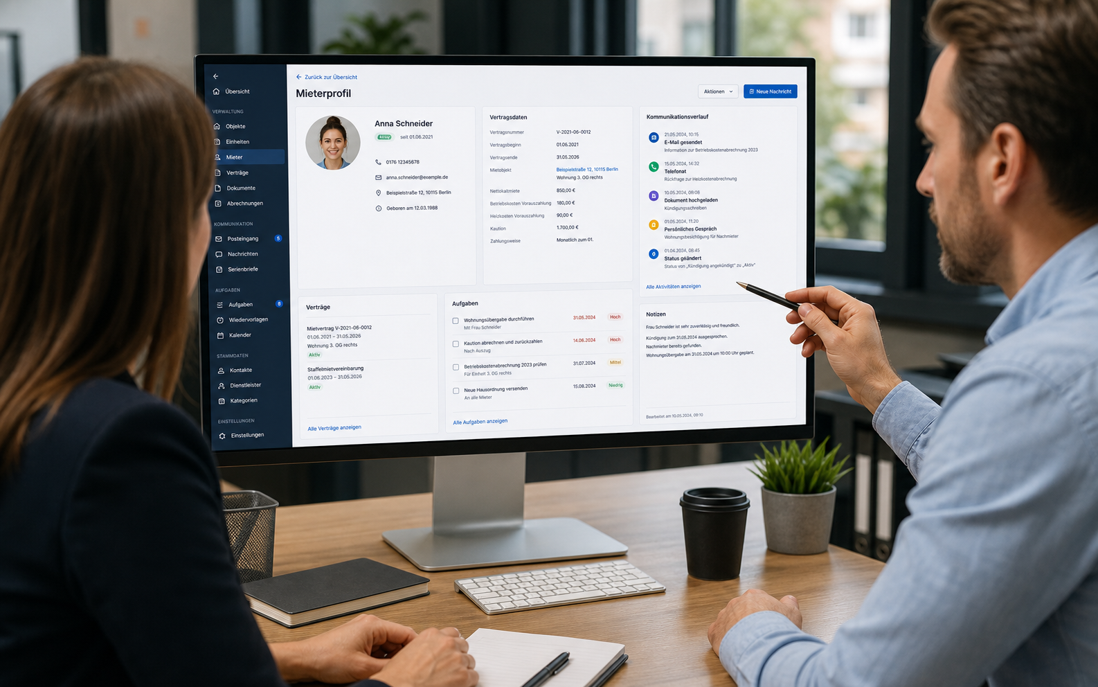 Mieter und Kontakte in Curalex